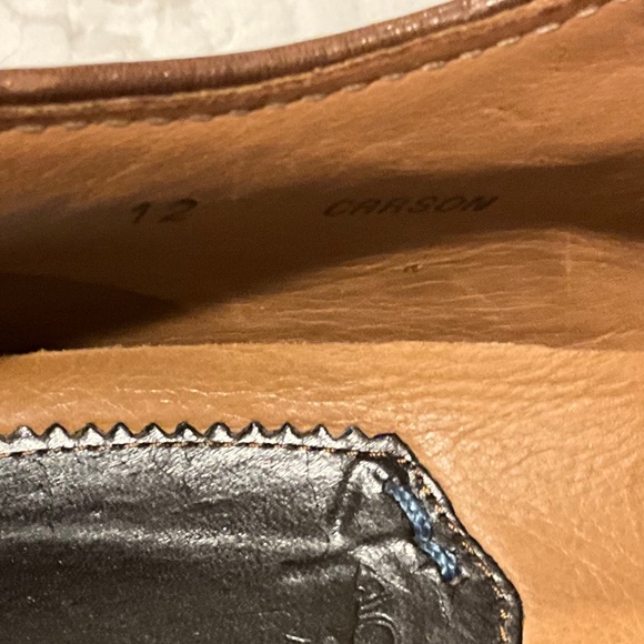 Aquatalia Carson Wingtip Light Brown Tan Suede Oxford Brogue Size 12 $450 - Picture 4 of 11